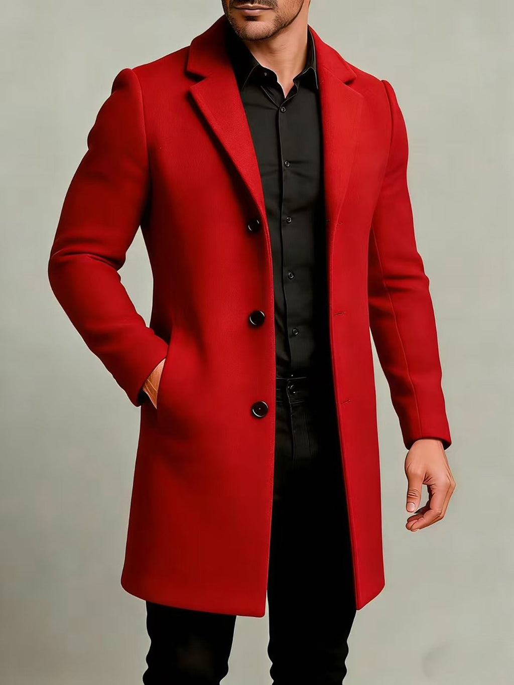 Alistair | Classic Tailored Overcoat
