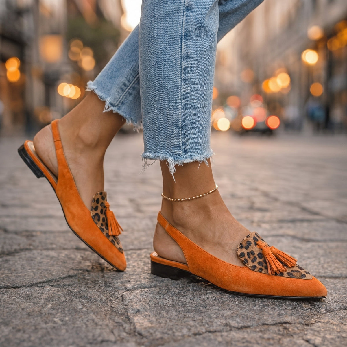 Daisy | Women's Fringe Strap Sandals