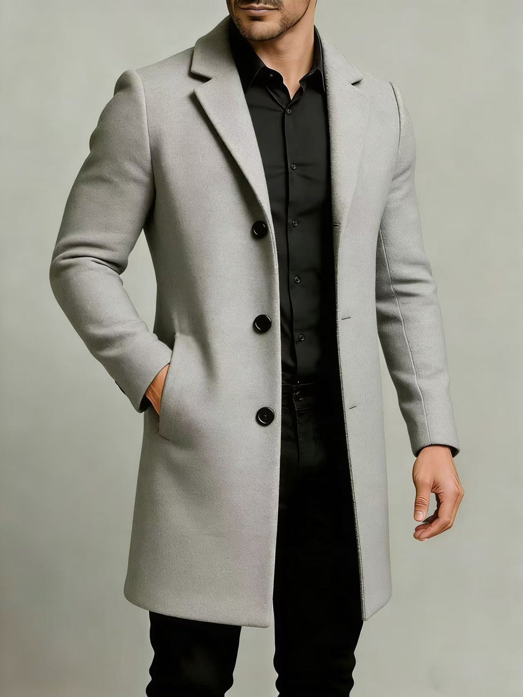 Alistair | Classic Tailored Overcoat