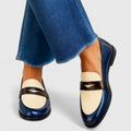Chloe | Women's Two-Tone Loafers