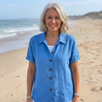 Emily | Button Front Blouse
