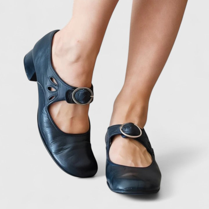 Tessa | Classic Cut-Out Mary Janes