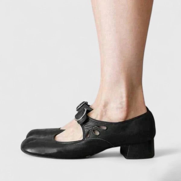 Tessa | Classic Cut-Out Mary Janes