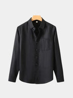 Long Sleeve Essential Linen Shirt