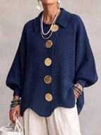Harriet | Oversized Collar Cardigan