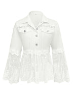 Sunnelace | Lace-Panel Jacket