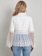 Sunnelace | Lace-Panel Jacket