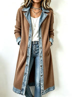 Bethany | Long Denim-Style Cardigan