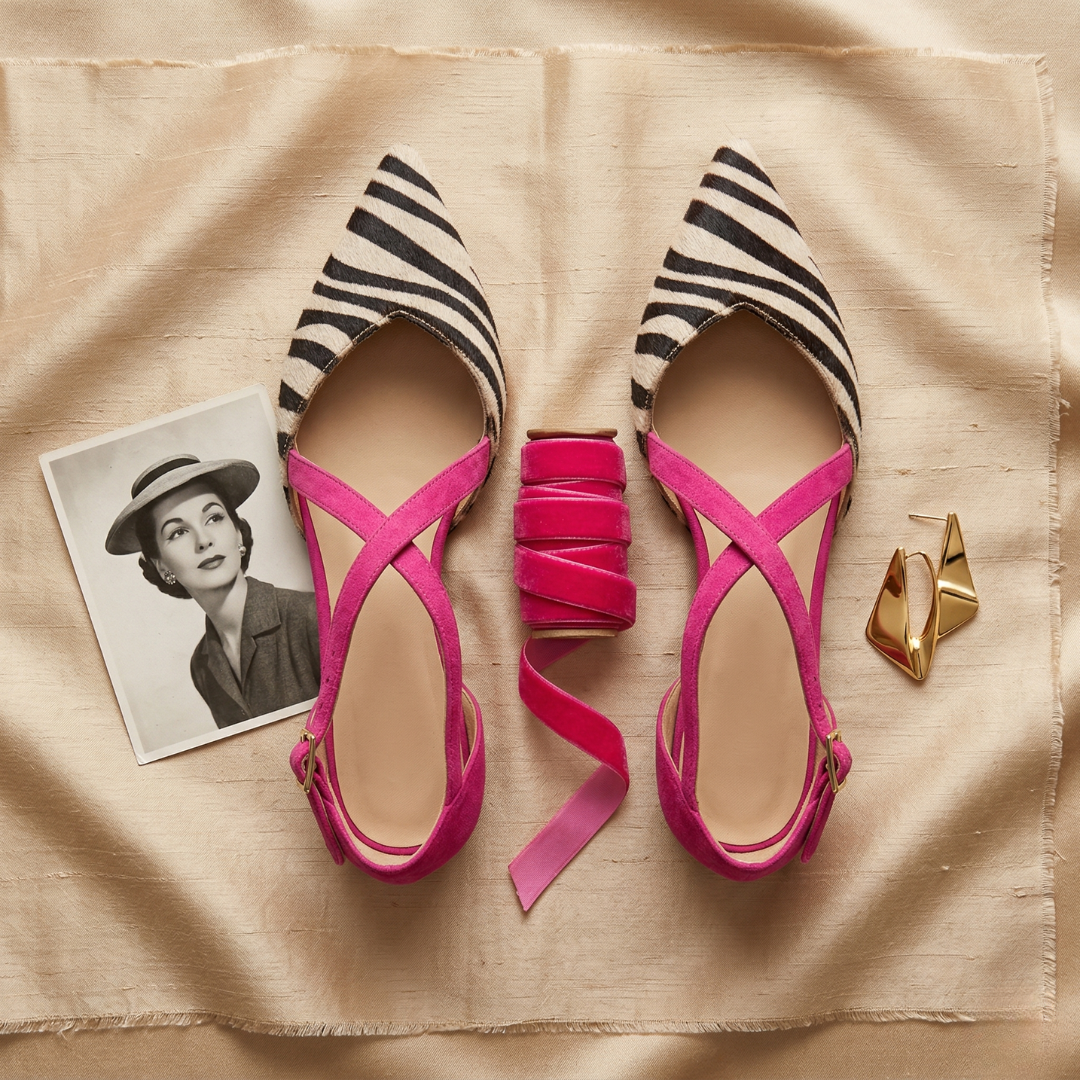 Elodie | Women's Strap Detail Flats