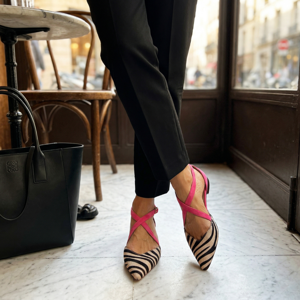 Elodie | Women's Strap Detail Flats