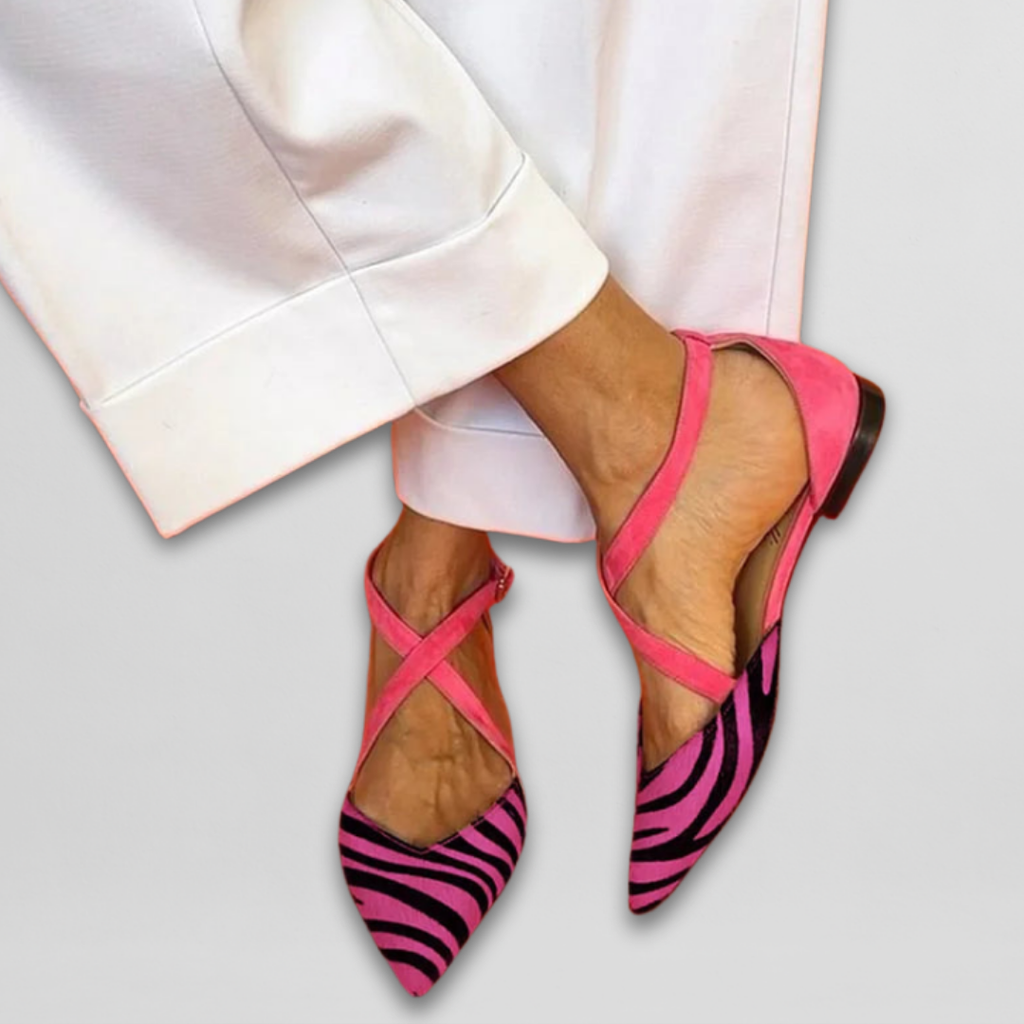 Elodie | Women's Strap Detail Flats