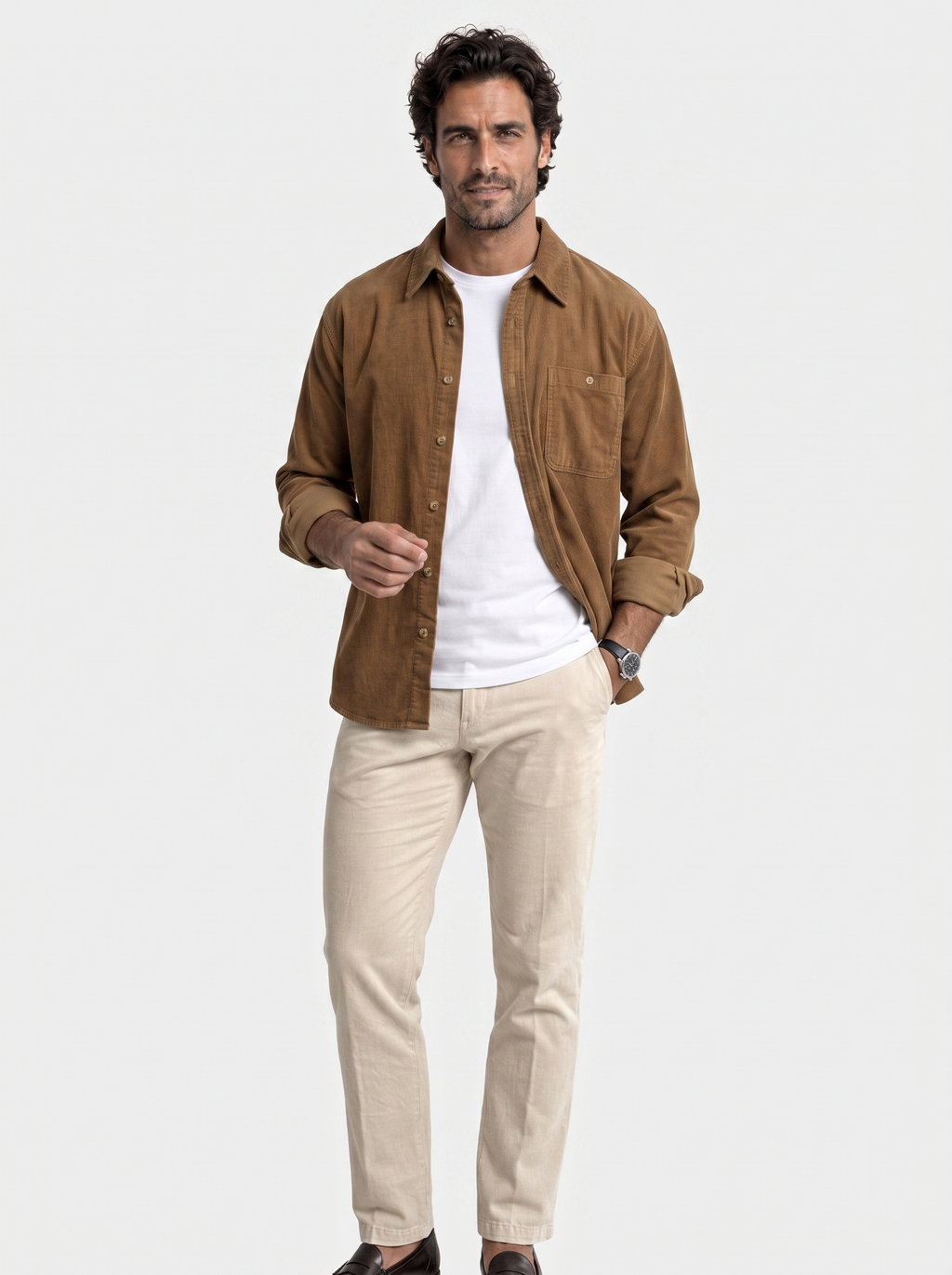 Casual Corduroy Shirt