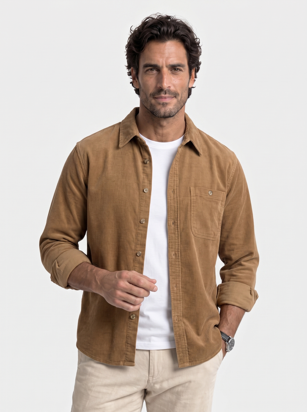 Casual Corduroy Shirt