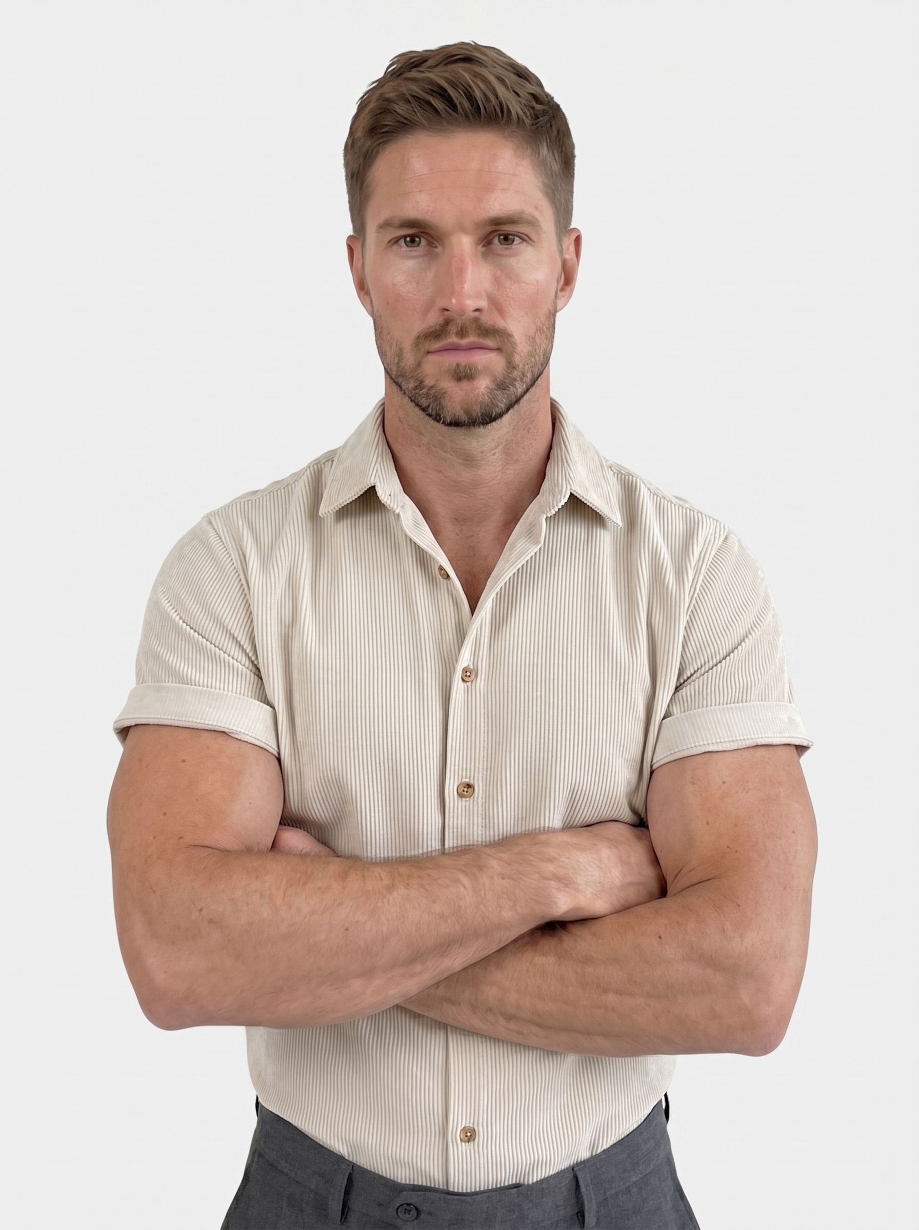 Minimalist Corduroy Shirt