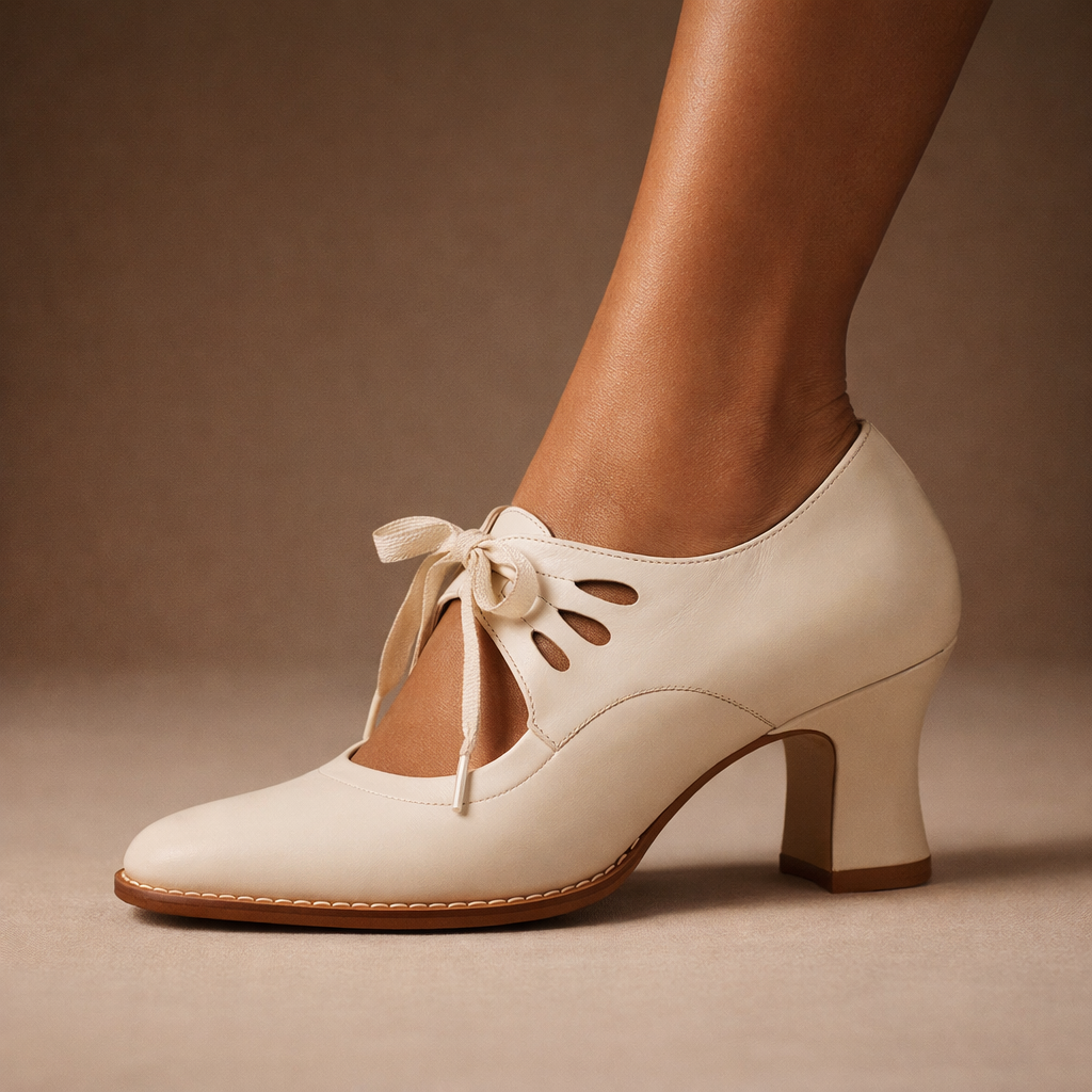 Dorothy | Vintage Lace-Up Heels