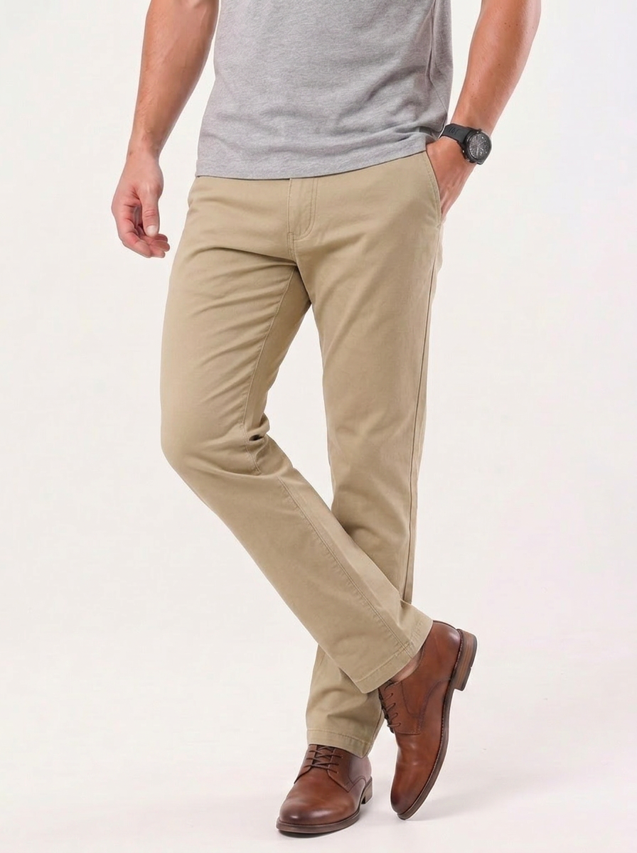 Minimalist Straight Trousers